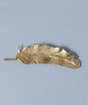 Feather Brass Incense Holder