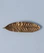 Rhododendron Leaf Brass Incense Holder