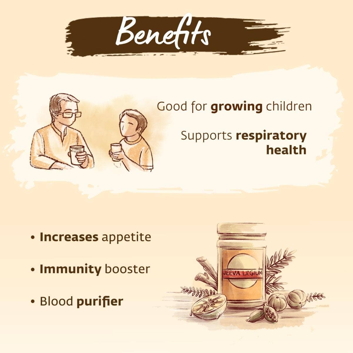 Isha’s Jeeva Legium Chyawanprash (500gm). Traditional Siddha recipe for immunity and overall Health. For all age groups, including children. 