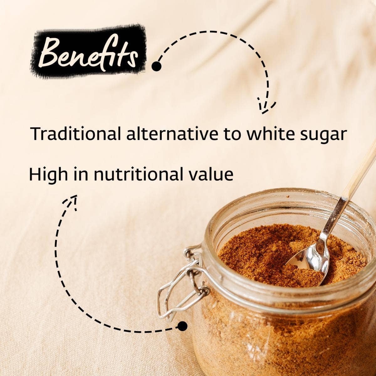 Pure and natural Jaggery. Great alternative to white sugar. Chemical free. High in nutrition (1kg)