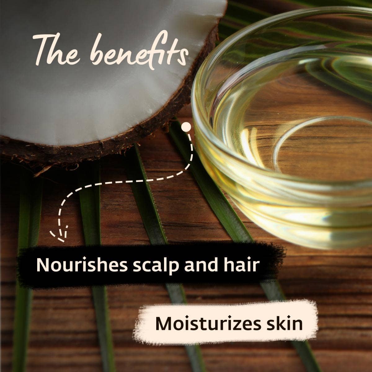 Virgin coconut oil, Traditionally cold-pressed, No additives and preservatives (250ml)