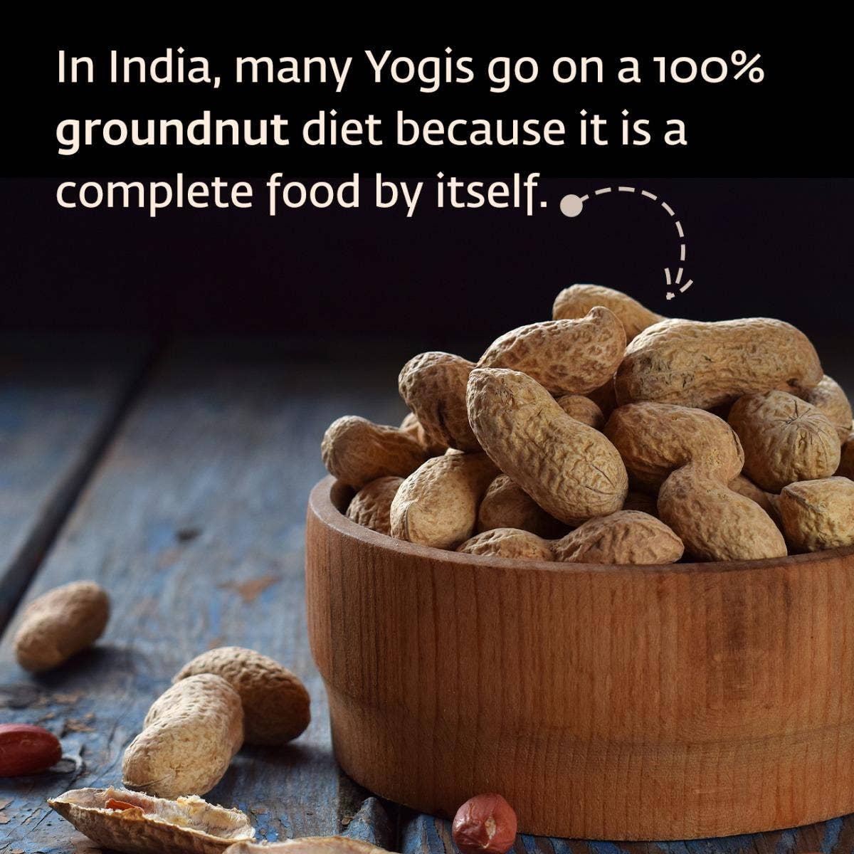 Groundnut (Peanut). Yogic Superfood (500gms)