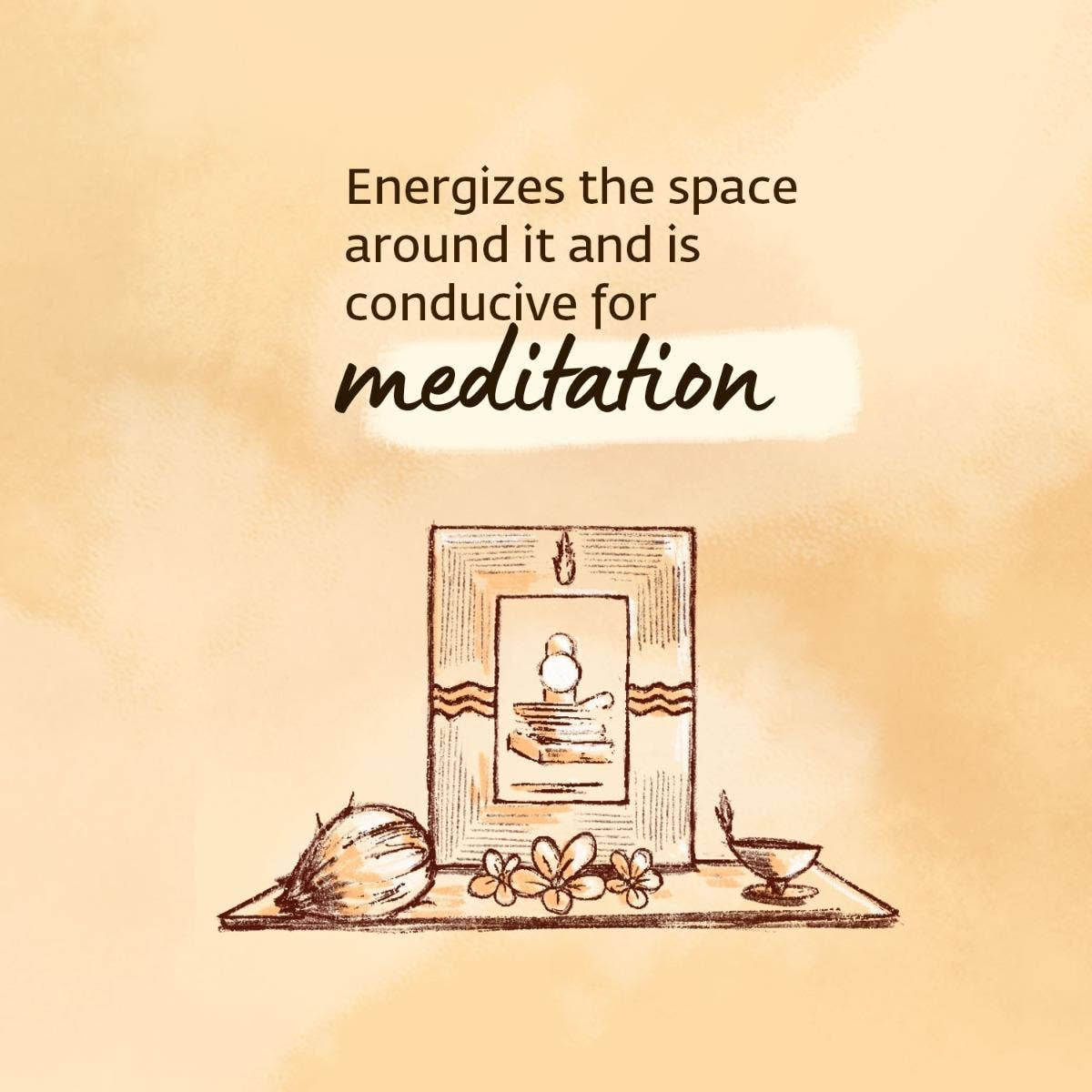 Consecrated Dhyanalinga Yantra [12mm]. Exudes energies of Dhyanalinga. Creates a space conducive for sadhana & meditation.