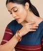 Copper Multi Bangle Set - Style 6