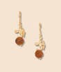 Aum Rudraksha Earrings