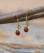 Aum Rudraksha Earrings