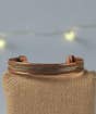 Two Tone Copper Brass Cuff