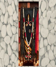 Linga Bhairavi (Black) - 48" x 72"