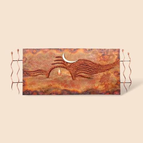 MC107 Metal Wall Art-Shiva 1100
