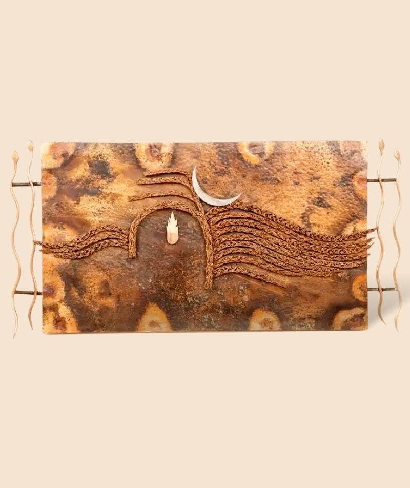Copper Shiva Wall Panel - Medium