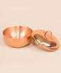 Hammered Copper Bowl with Lid