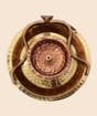 Hammered Lamp With Snake