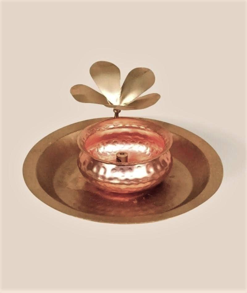Lamp With Lotus Flower