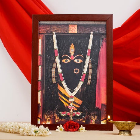 Linga Bhairavi with Bangles Photo Black (8x12)