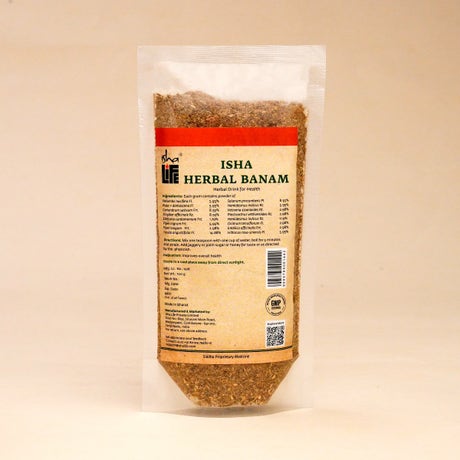 Isha Herbal Drink (100gm). Ayurvedic tea. Healthy & rejuvenating drink. A refreshing tea alternative. 