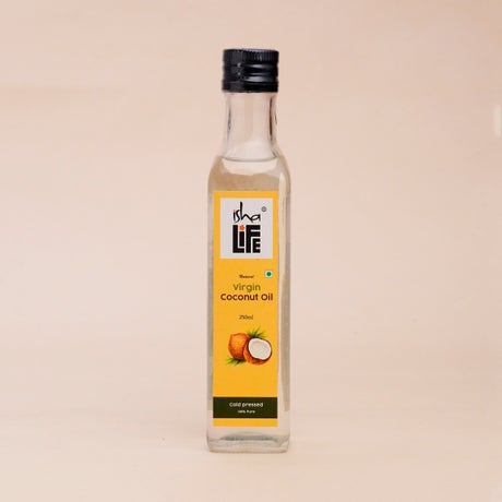 Virgin coconut oil, Traditionally cold-pressed, No additives and preservatives (250ml)