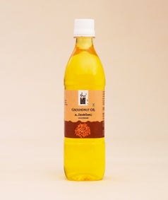 Natural Cold pressed Groundnut Oil (500ml)  