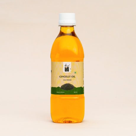 Cold pressed gingelly oil. Pure sesame oil (500 ml)