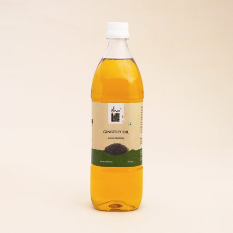 Cold pressed gingelly oil. Pure sesame oil (1 Litre)