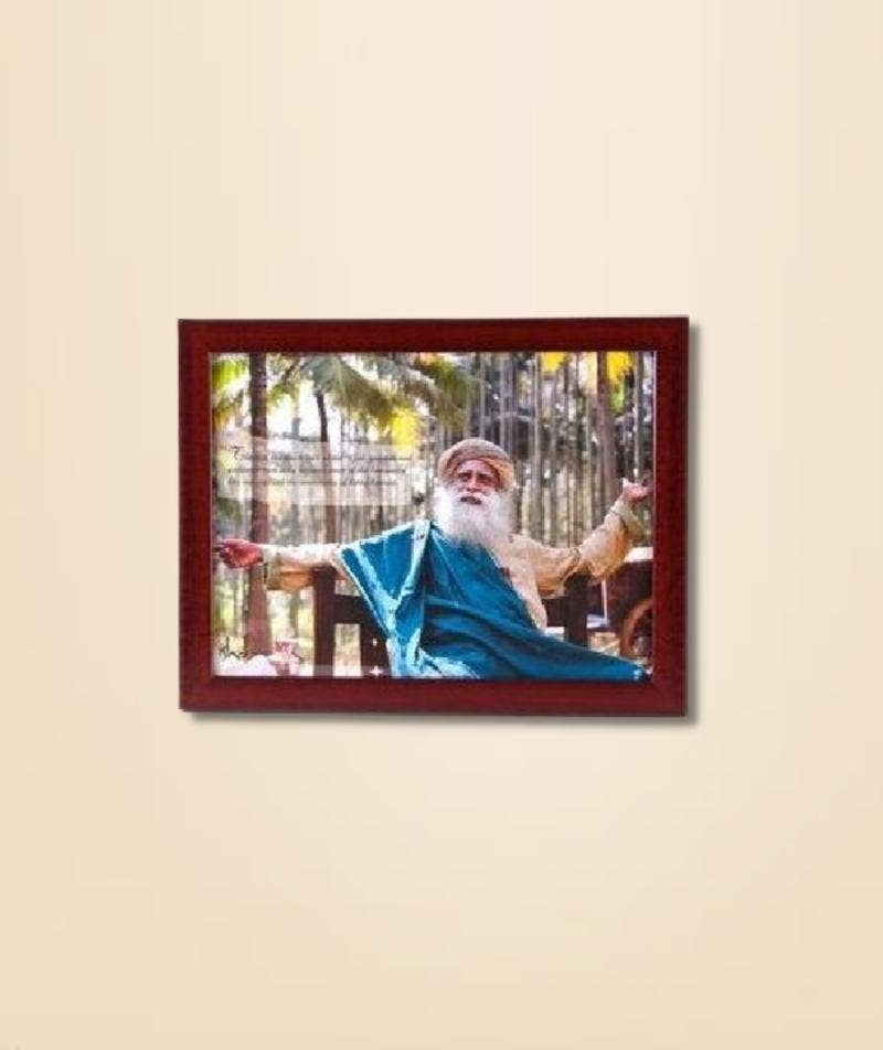 Sadhguru, Immensity,  Framed Poster 12x16