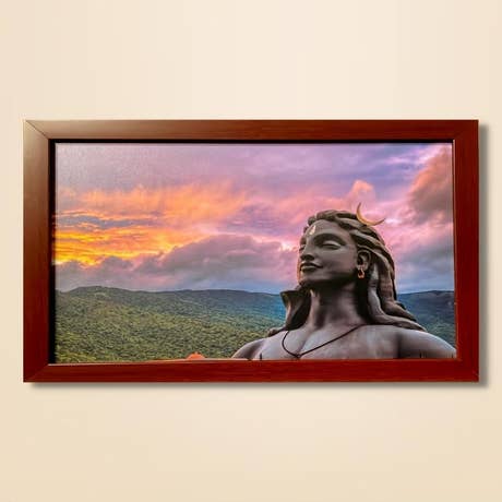 Adiyogi at Sunrise