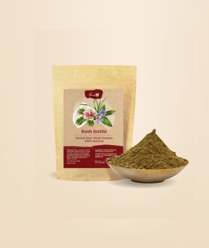 Ayurvedic Kesh Jyoti Herbal Hair Wash Powder, 3.5 oz