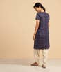 Night Flowers Natural Dye Cotton Kurta for Women