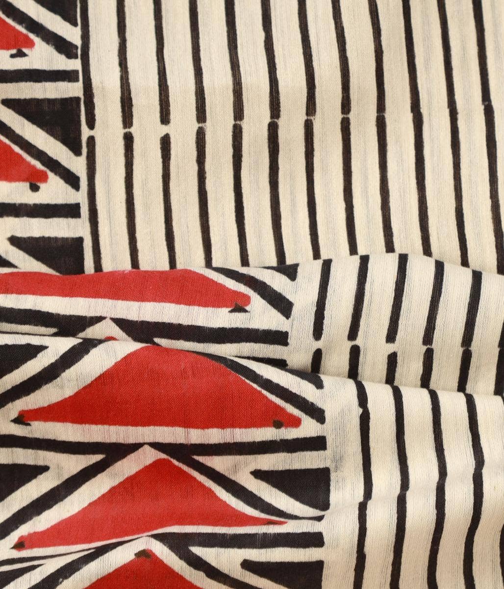 Shawl- Ethnic White. A festive gift.