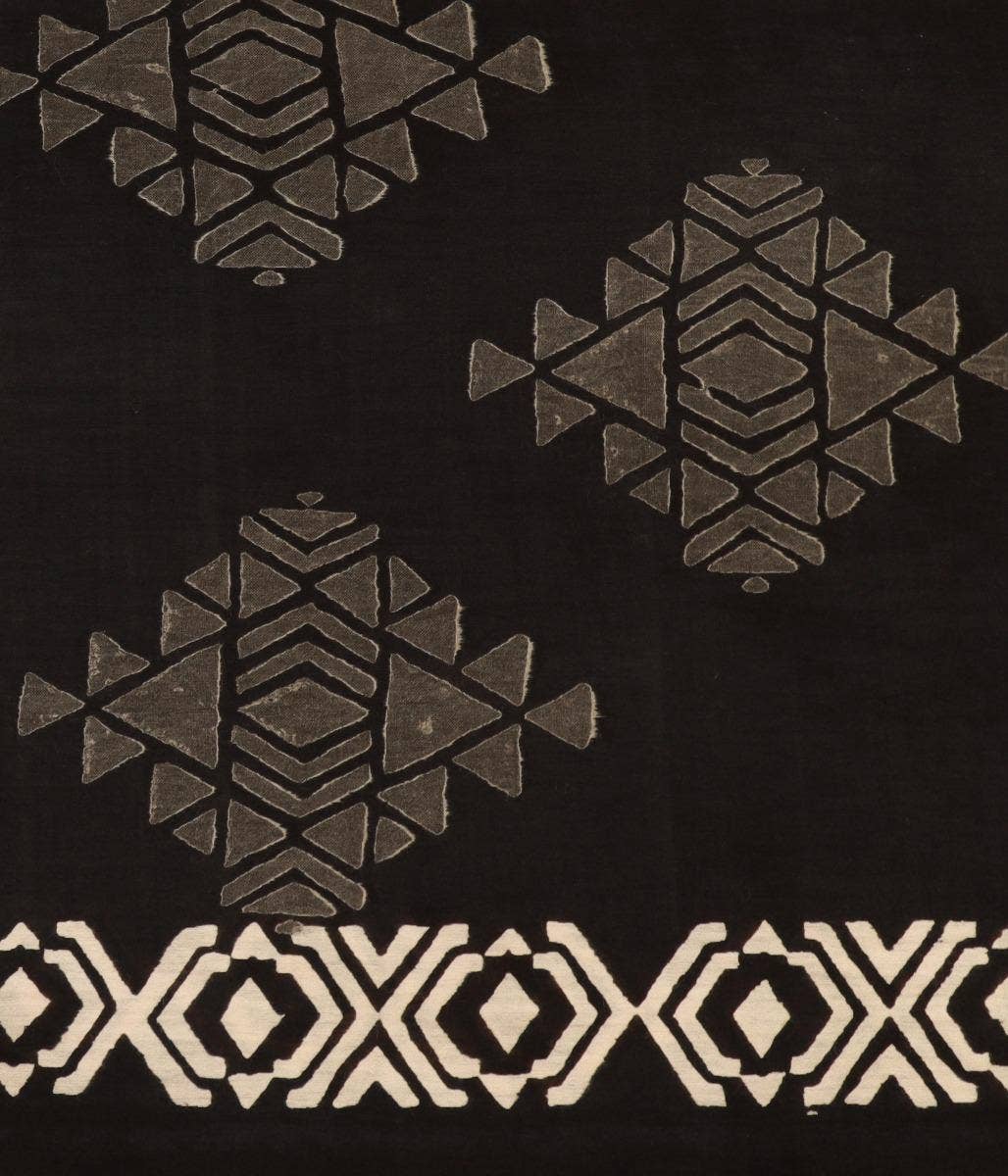 Ethnic Shawl- Black. A festive gift.