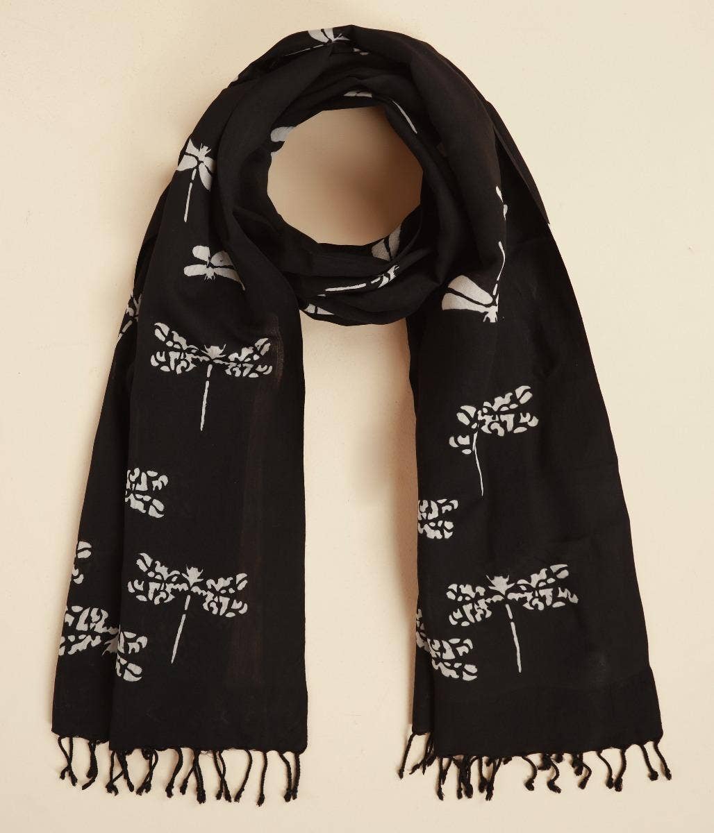 Shawl- Black. A festive gift.