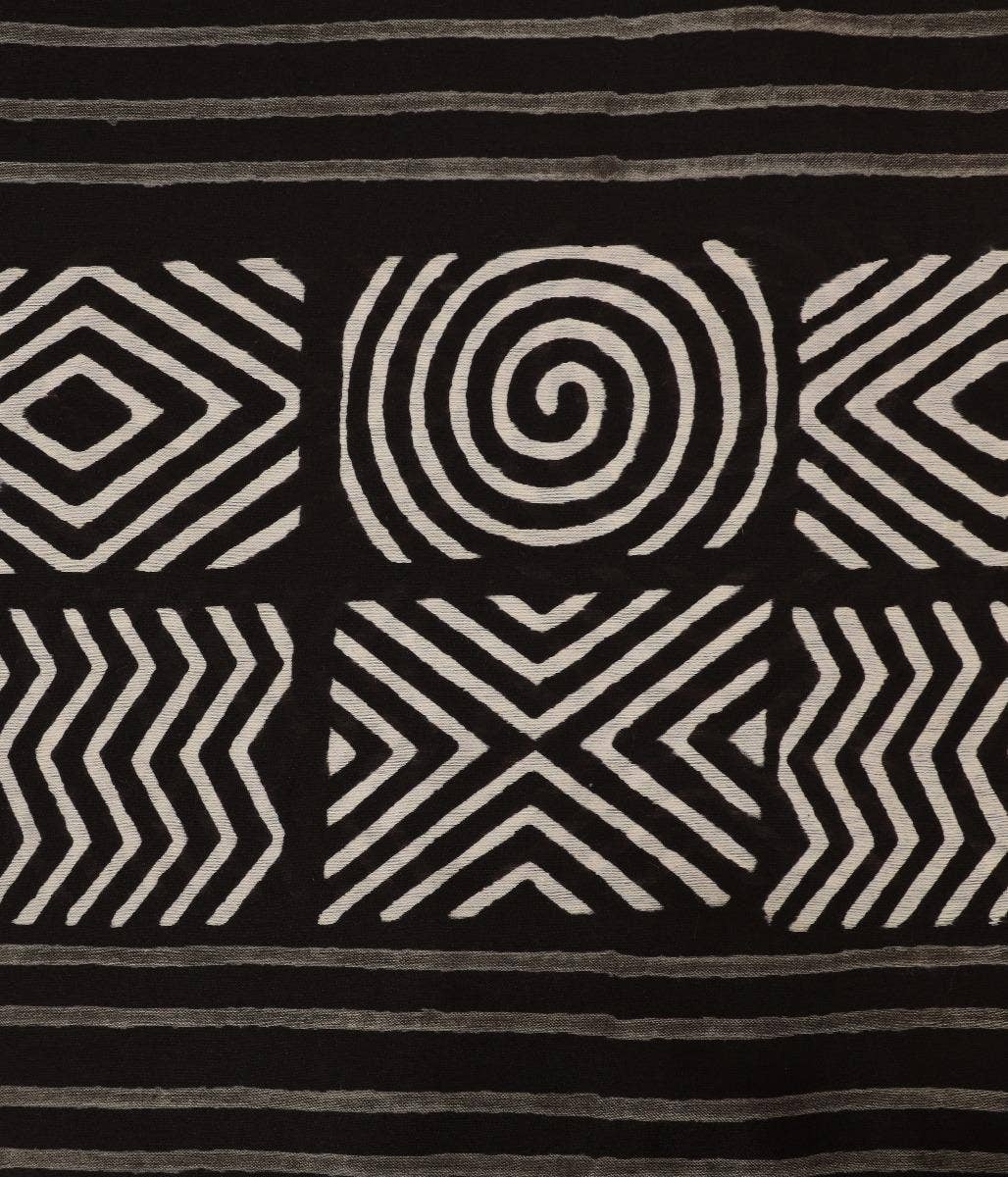 Ethnic Black - Shawl. A festive gift.