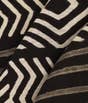 Elegant Geometric Silk Cotton Scarf