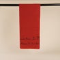 Linga Bhairavi Cotton Shawl, Black Writing, English (Consecrated)