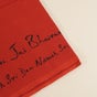 Linga Bhairavi Cotton Shawl, Black Writing, English (Consecrated)