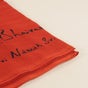 Linga Bhairavi Cotton Shawl, Black Writing, English (Consecrated)