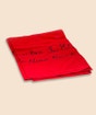 Linga Bhairavi Cotton Shawl, Black Writing, English (Consecrated)