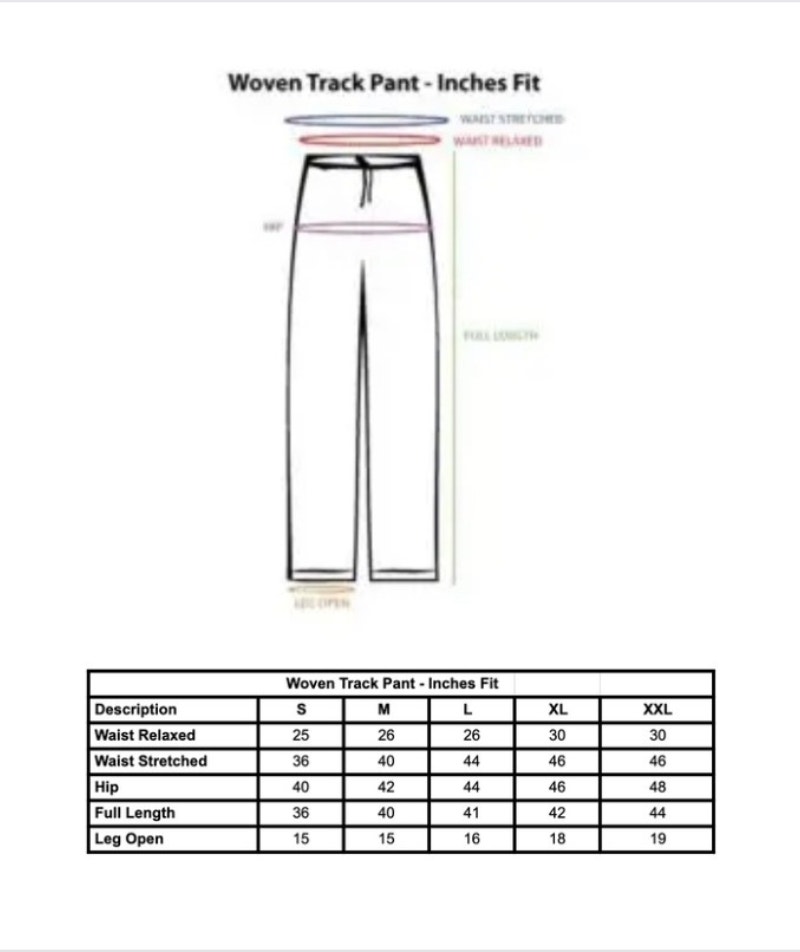 Unisex Organic Cotton Sadhana Track Pant - White
