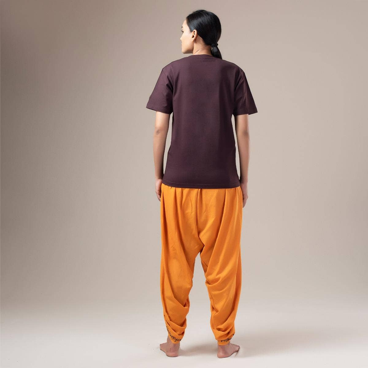 Dance Of The Divine Unisex T Shirt With Comfort Stretch - Burnt Plum