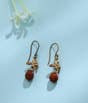 Aum Rudraksha Earrings