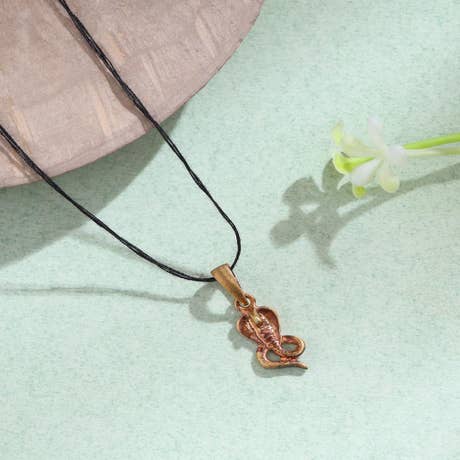Naga Bhushan Silver Pendant