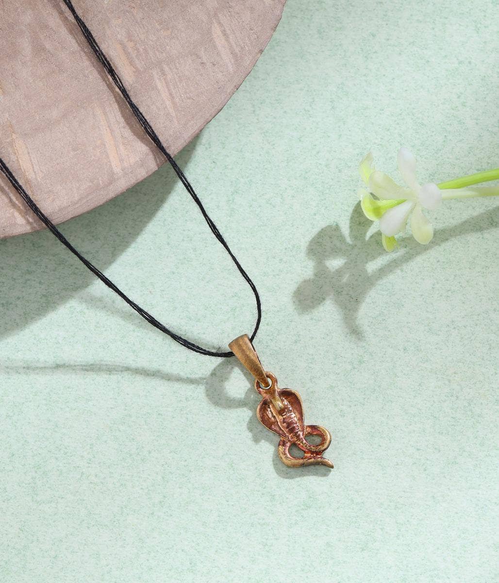 Naga Bhushan Silver Pendant