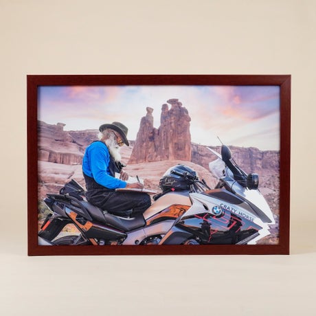 Sadhguru at Arches National Park, Utah - 12x18