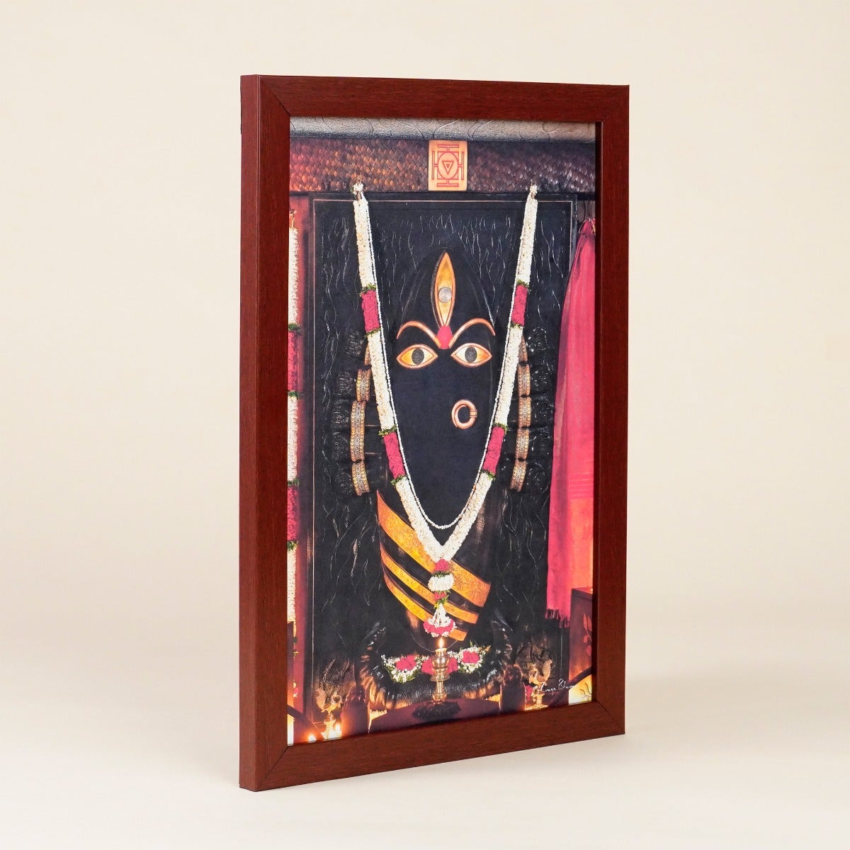 Linga Bhairavi with Bangles Photo Black (8x12)