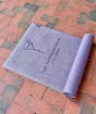 Plum 4mm Natural Rubber Jute Yoga Mat