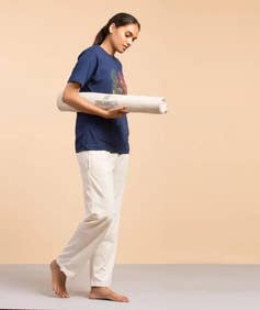 Organic Cotton Rug Yoga Mat