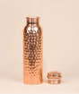 Hammered Copper Water Bottle, 32 oz