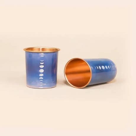 Mystic Moon Copper Glass Set, 6 oz