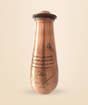 Sadhguru Quote Copper Water Bottle, 23 oz