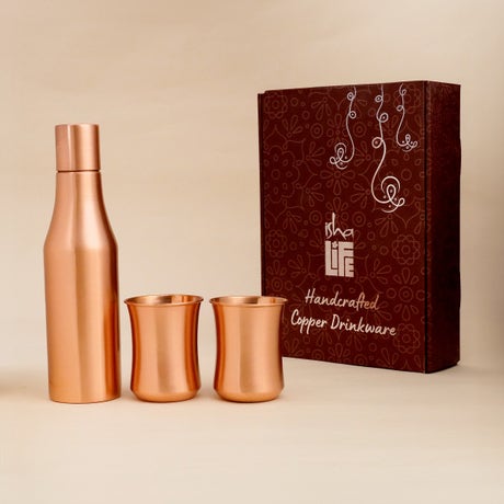 Copper Drinkware Set - Classic