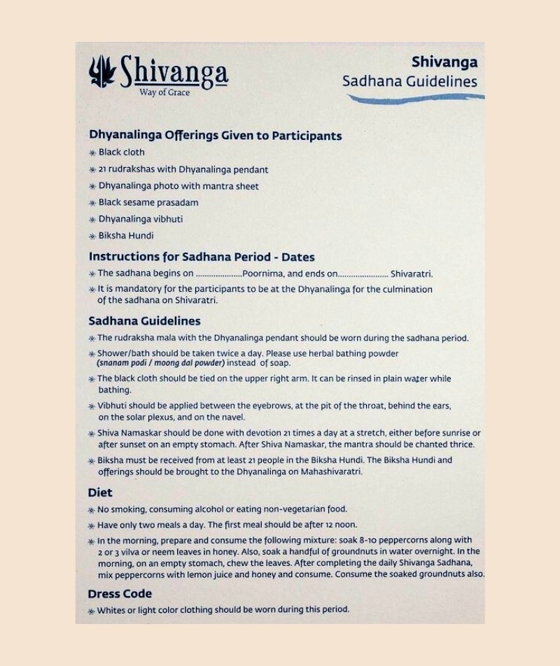 Shivanga Kit with Mala